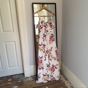 Floor Length Band of Gypsies Floral Dress